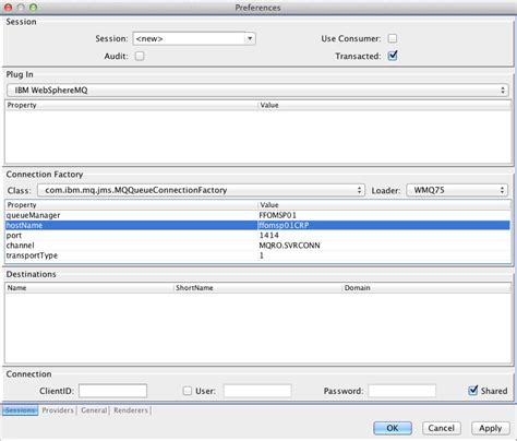 Unable to configure HermesJMS with WebSphere MQ 8 in a 